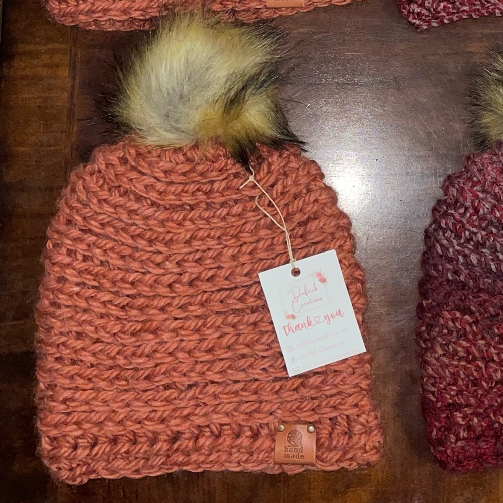 Northwoods Beanie with removable pom